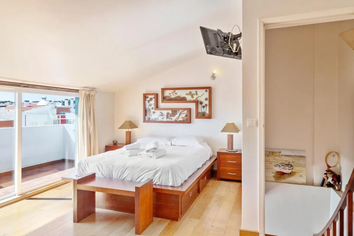 Lovely 2 Bedroom Apartment With Terrace In Cascais Lisboa البرتغال